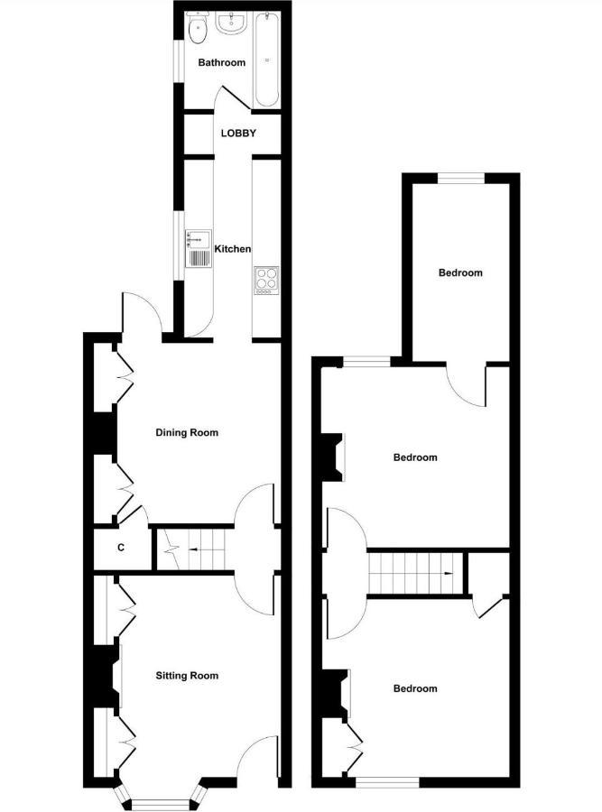 Luxurious 3 Bedroom House With Permit Parking Apartment Norwich